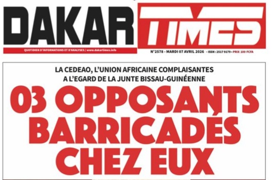 LA CEDEAO, L’UNION AFRICAINE COMPLAISANTES A L’EGARD DE LA JUNTE BISSAU-GUINÉENNE : 03 opposants barricadés chez eux