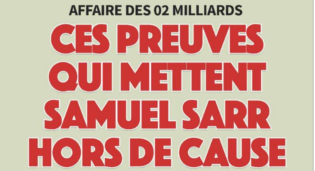 AFFAIRE SAMUEL SARR/CHEIKH AMAR : Ces éléments nouveaux qui blanchissent totalement Samuel SARR