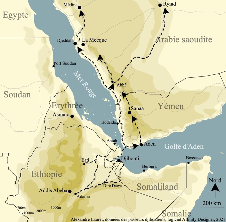 Entretien avec A. Lauret : Comment s’organise le trafic de migrants à Djibouti ?
