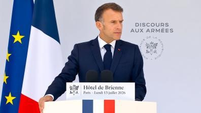 ACTUALITE : Discours d’Emmanuel Macron aux armées : « L’engagement a été tenu »
