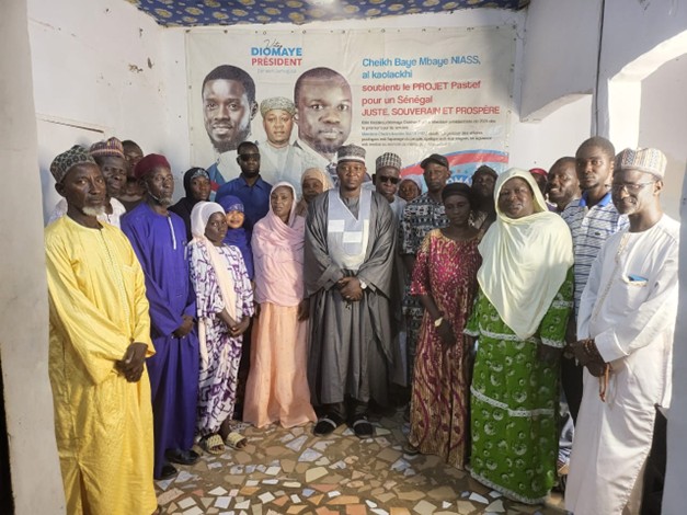 POLITIQUE: Cheikh Baye Mbaye Niass «Al Kaolackhi » choisit Bassirou Diomaye FAYE