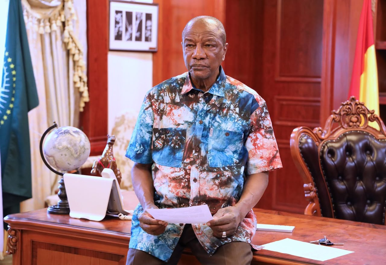 Message de condoléances du Président Alpha Condé