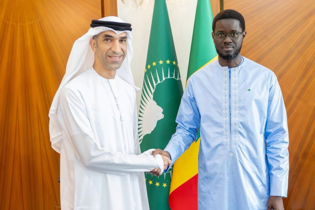 Le Président de la République reçoit une délégation des Émirats arabes unis
