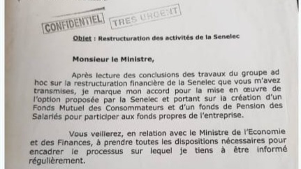 SENELEC :  Filialisation n’est pas privatisation