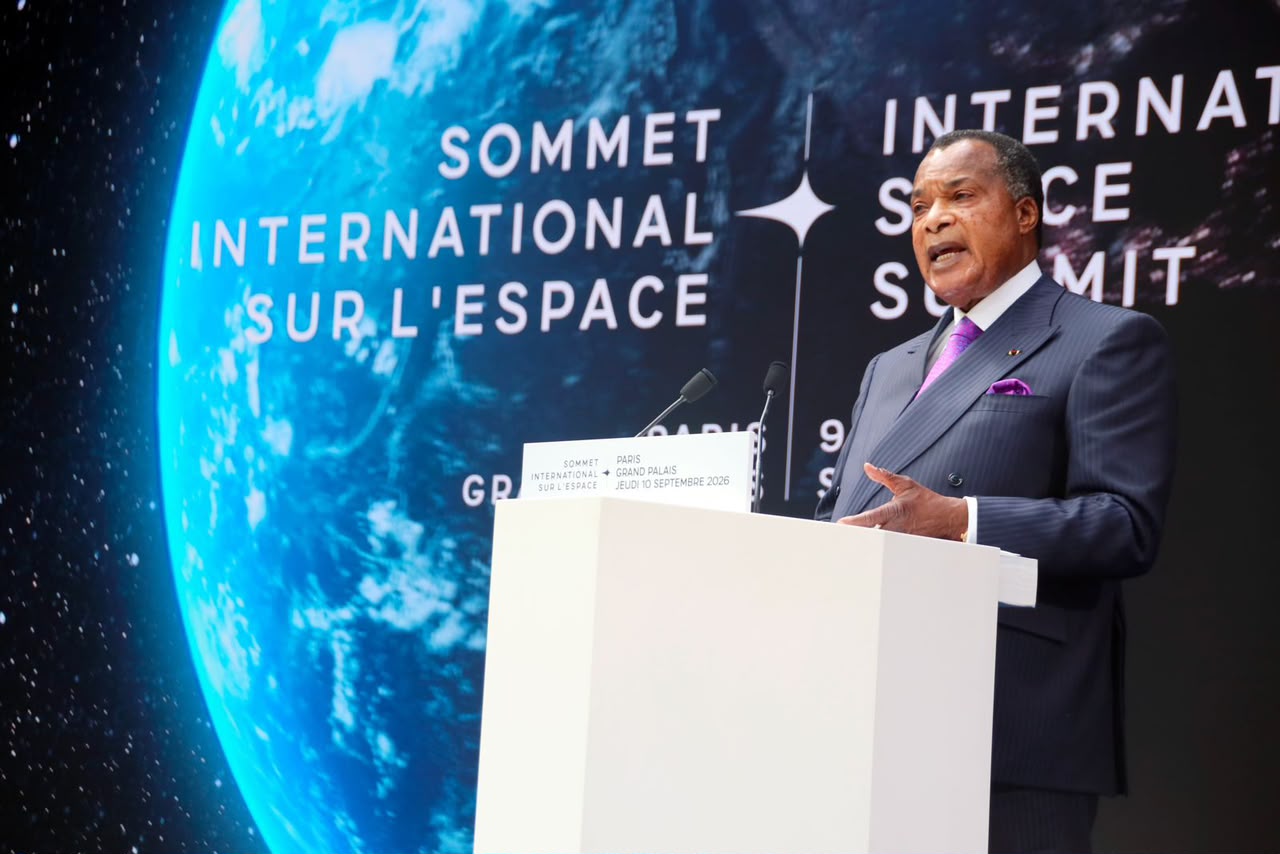 Sassou plaide pour une souveraineté spatiale africaine et propose un observatoire pour le Bassin du Congo